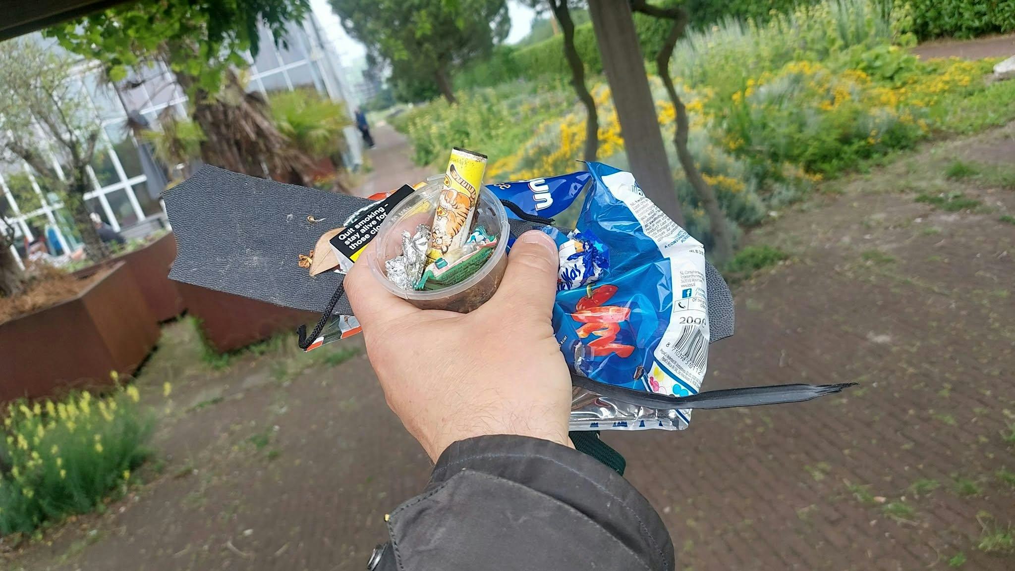 Rondleiding en cleanup: Het dak op!