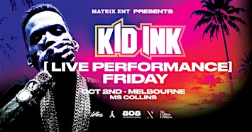 KID INK Melbourne 2026 | Live at Ms Collins Fridays