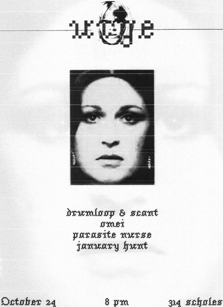 URGE: Drumloop & Scant/Omei/Parasite Nurse/January Hunt