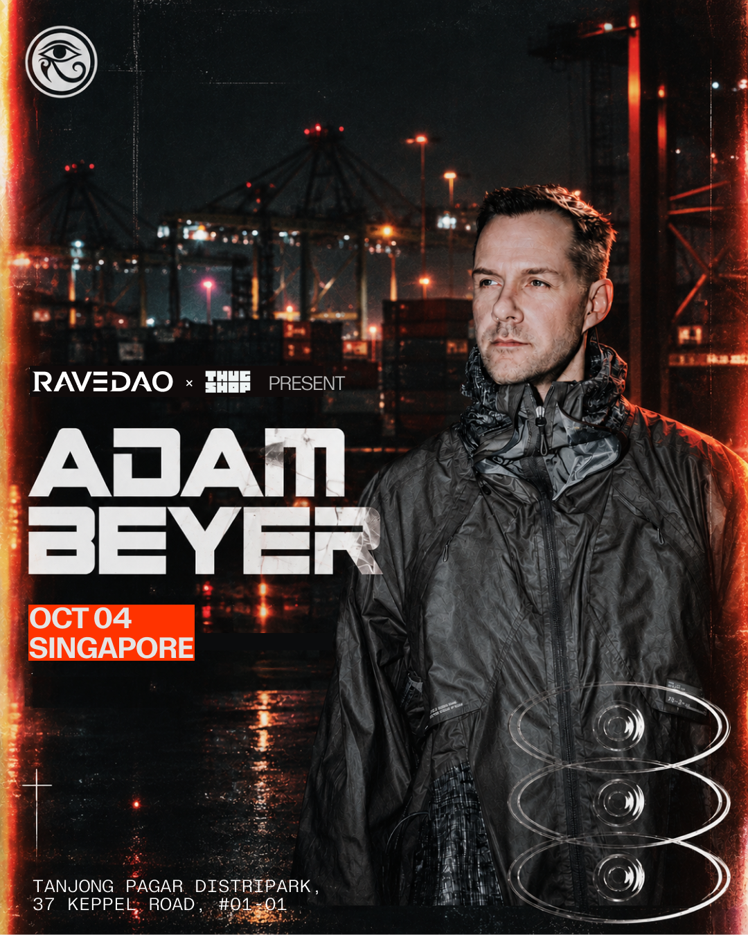 RaveDAO x Thugshop present Adam Beyer in Singapore