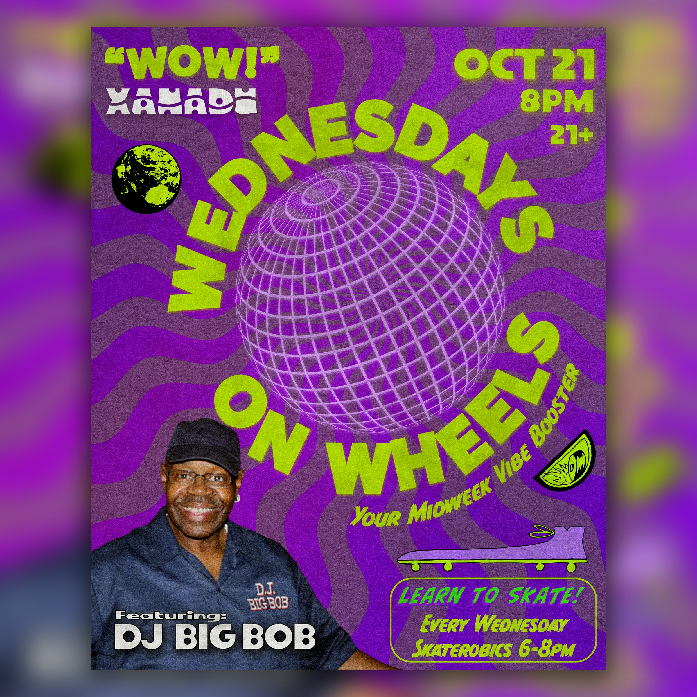 Wednesday on Wheels ft. DJ Big Bob (skate)