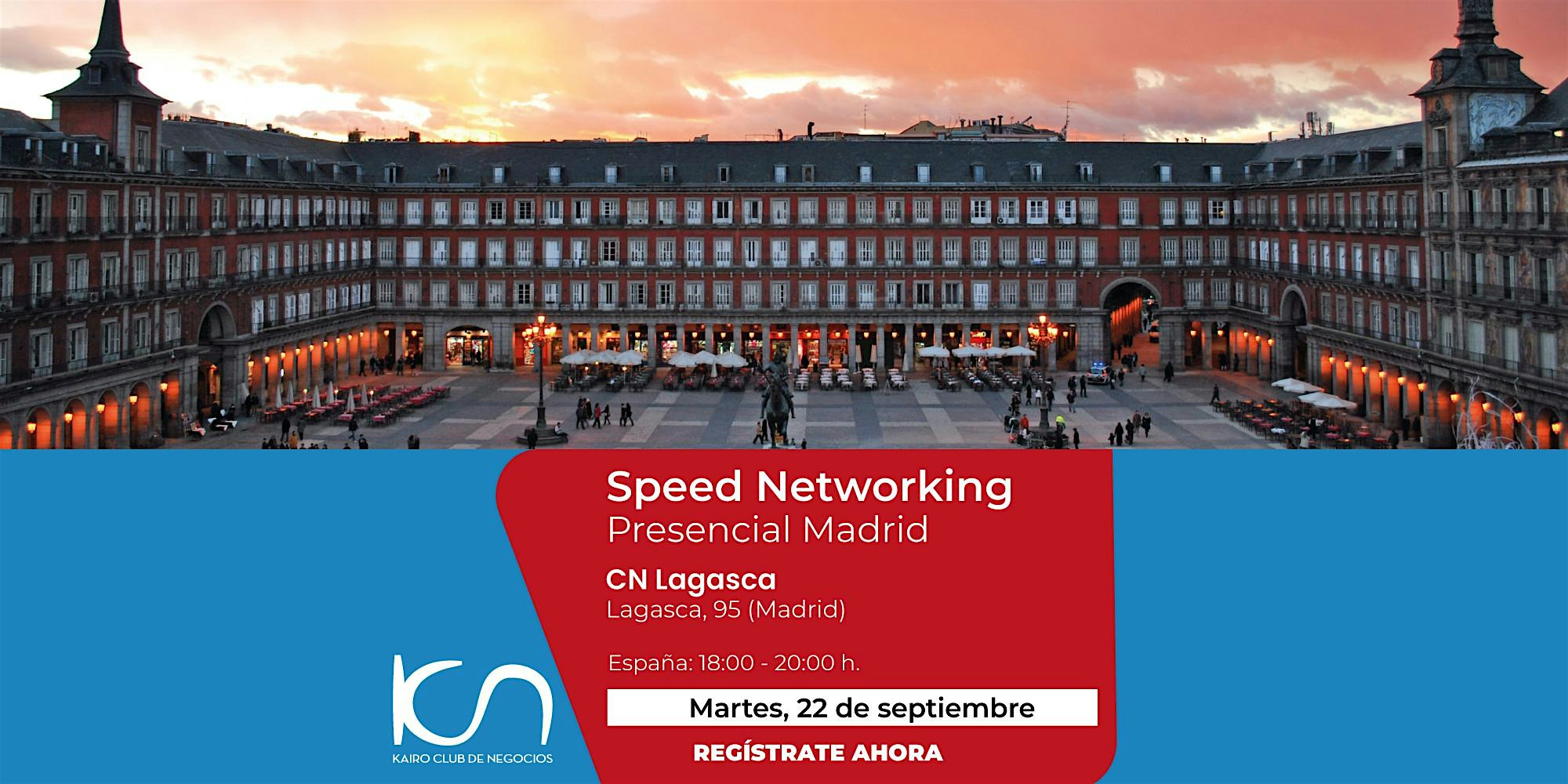 Speed Networking Presencial Madrid - 22 de septiembre