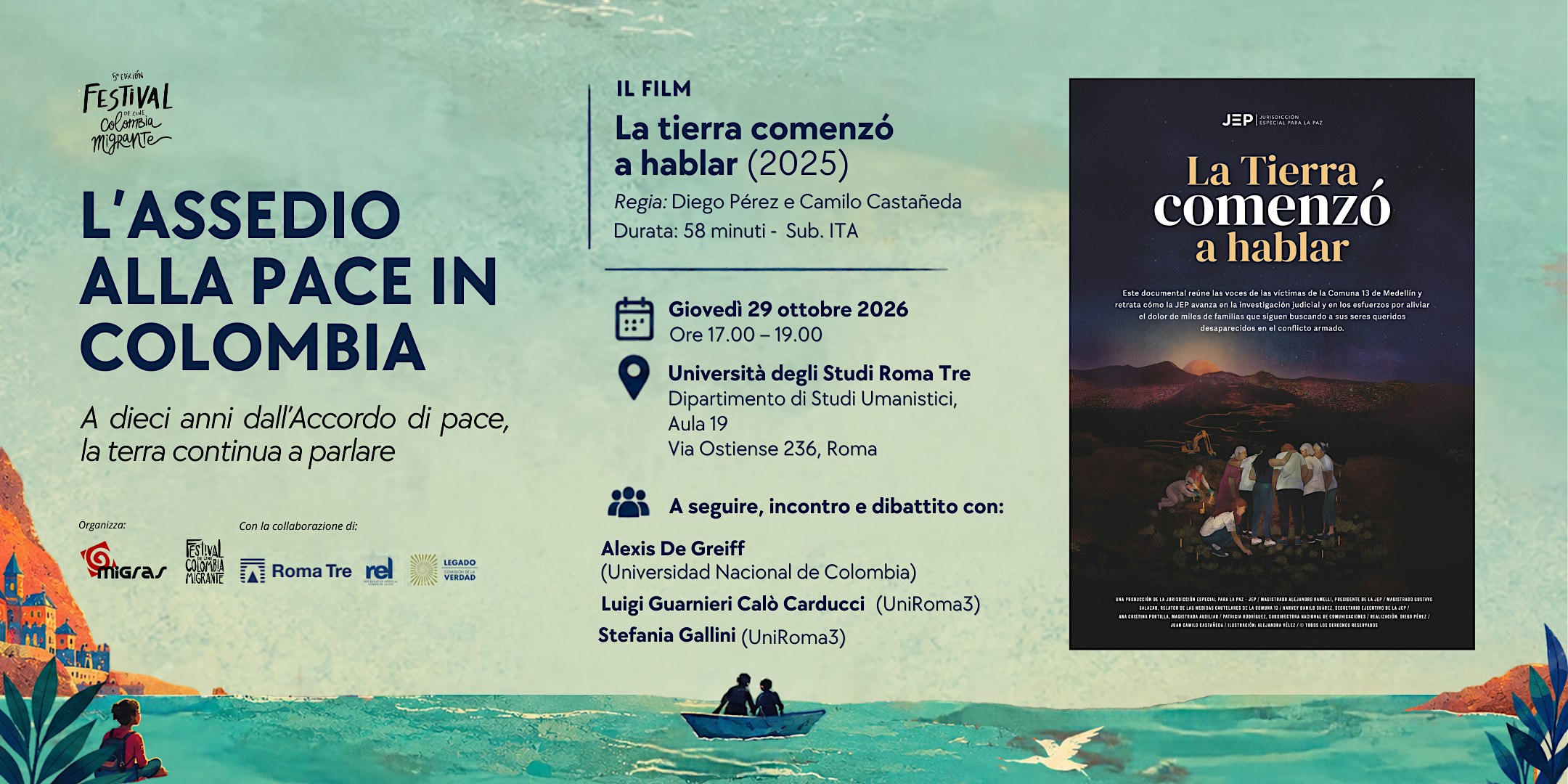 La tierra comenzó a hablar - Sub ITA - Documentario + dibattito