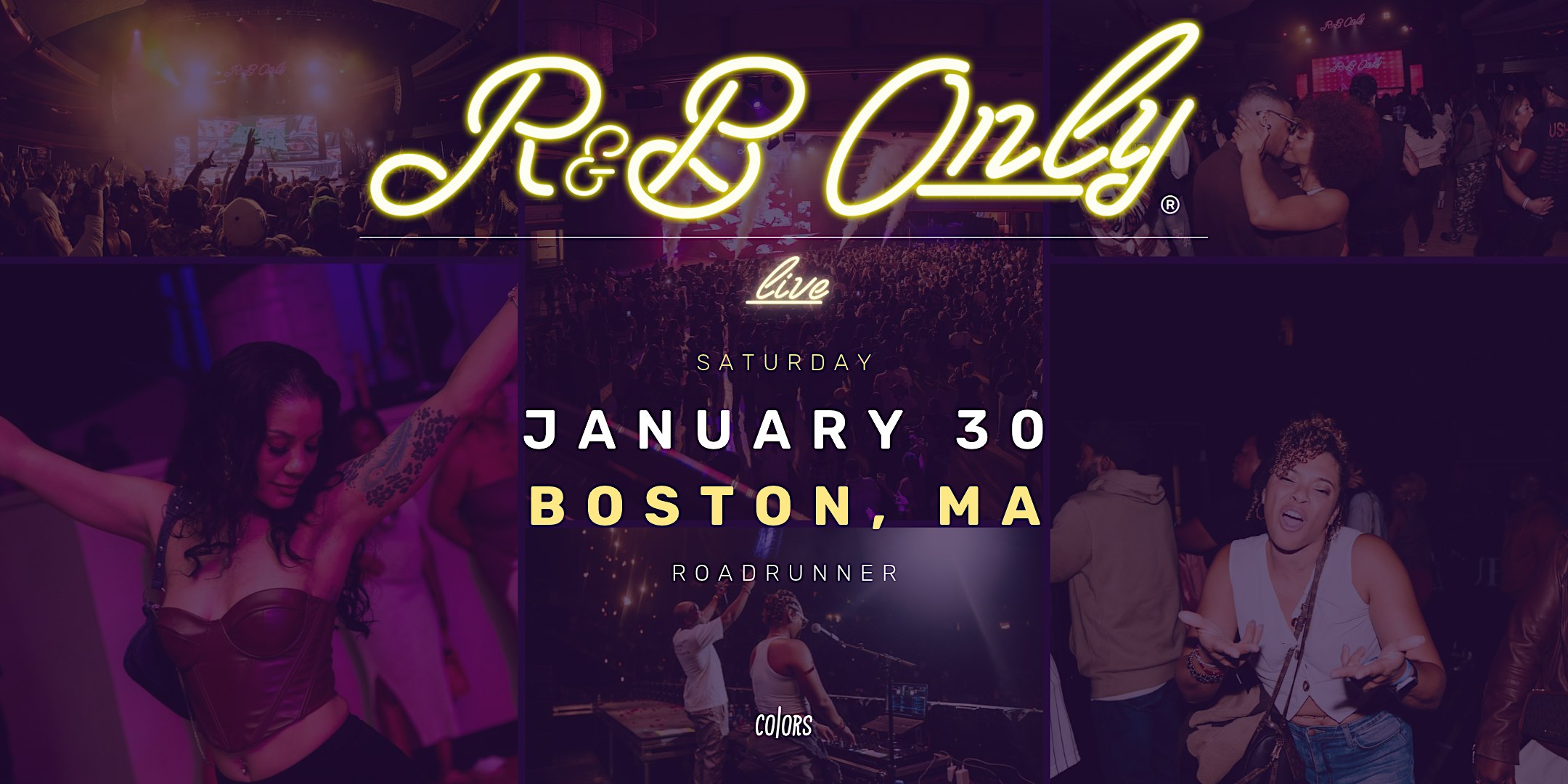 R&B ONLY LIVE - Boston, MA