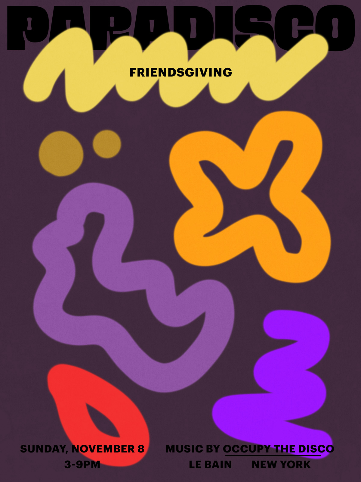 PARADISCO FRIENDSGIVING