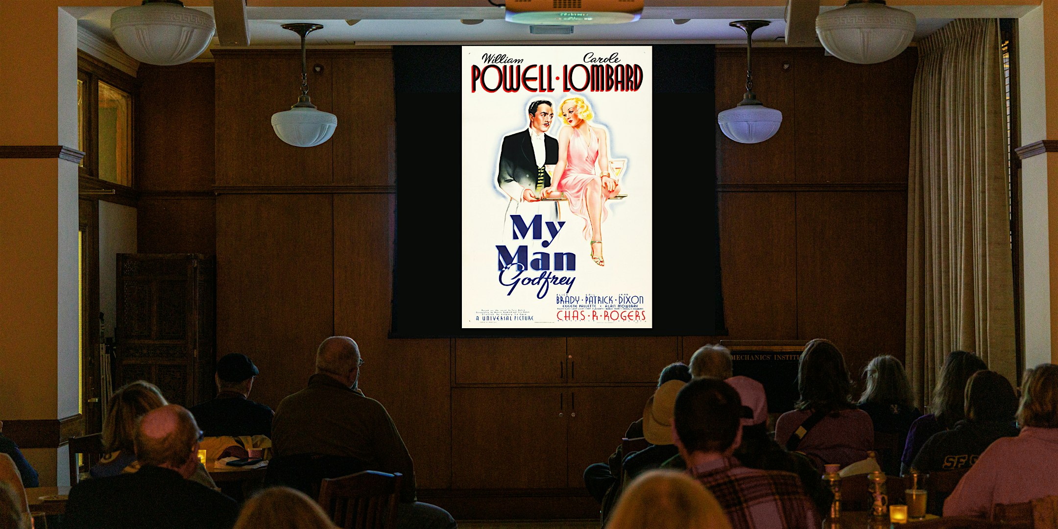 Movies at Mechanics' Presents My Man Godfrey (1936)