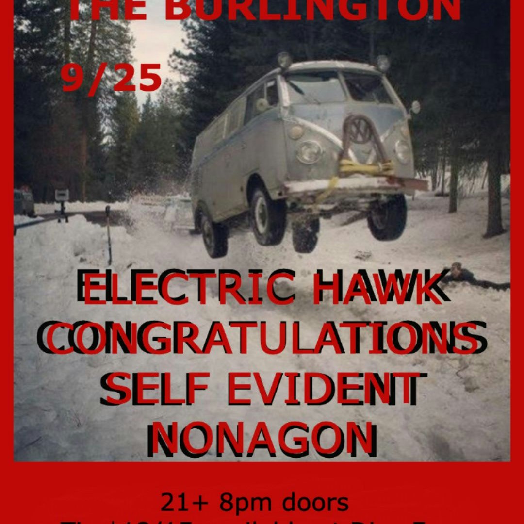 Electric Hawk // Congratulations // Self Evident // Nonagon