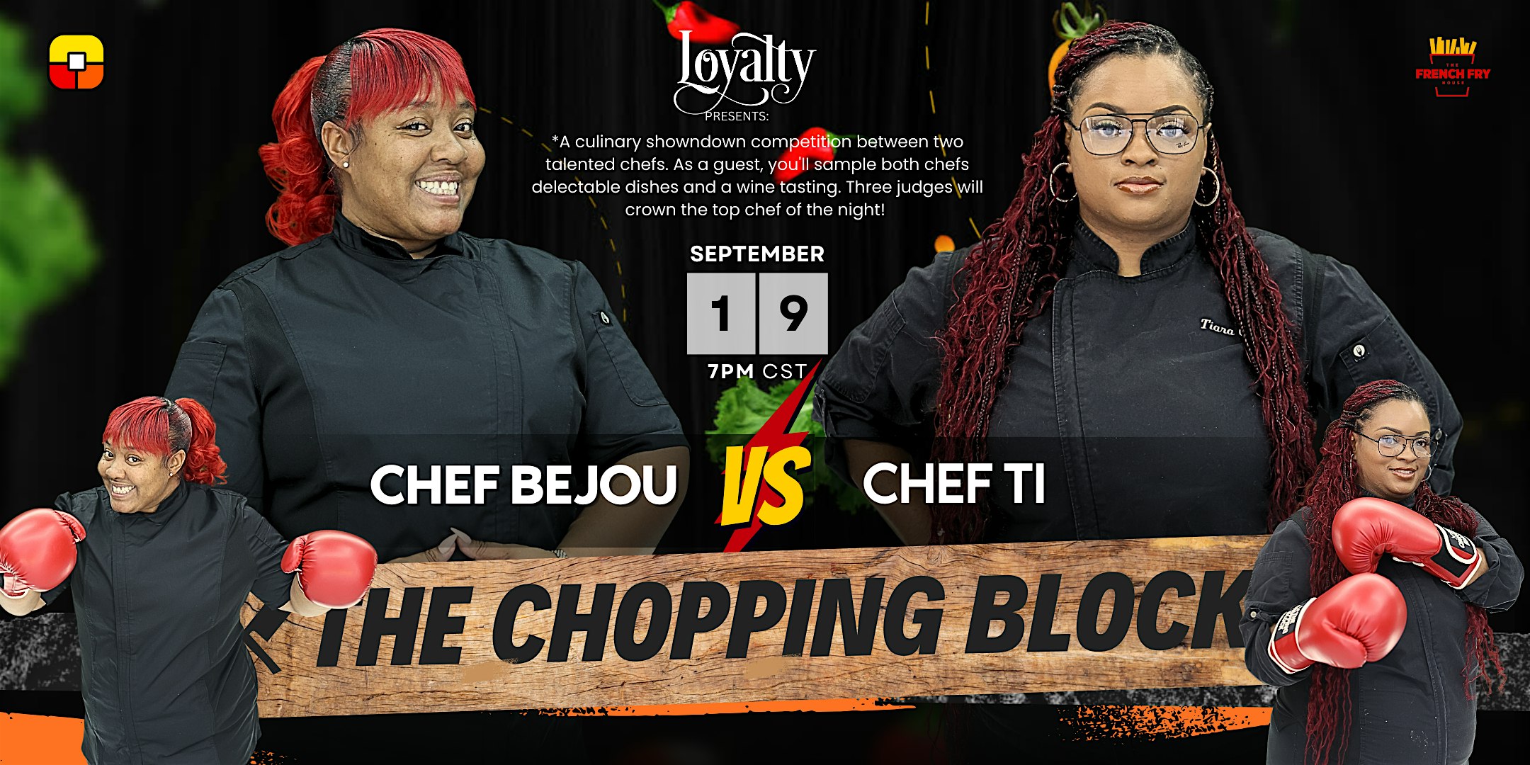 THE CHOPPING BLOCK (CHEF BEJOU  vs CHEF TI)