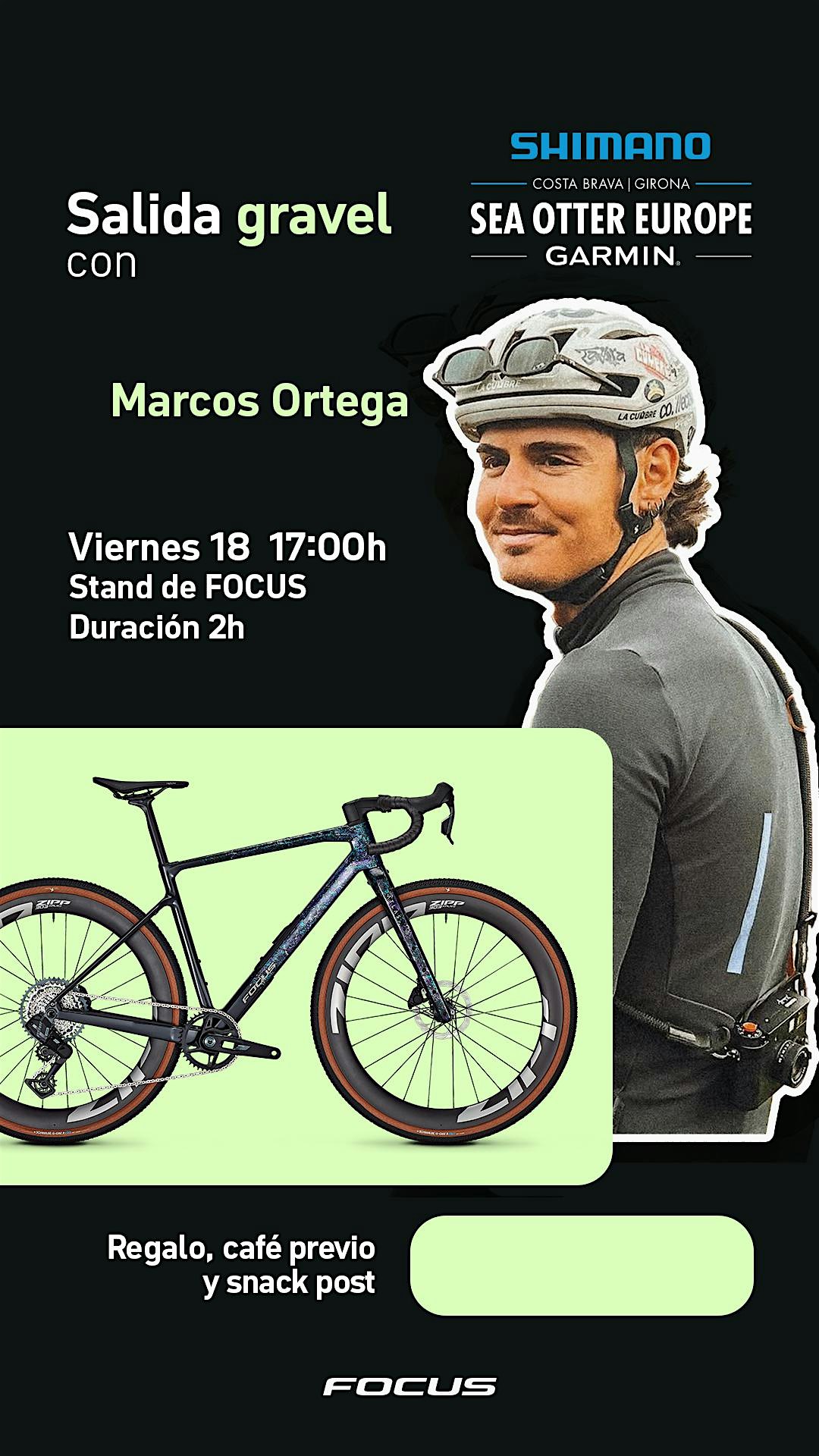 FOCUS GRAVEL SOCIAL RIDE X MARCOS ORTEGA