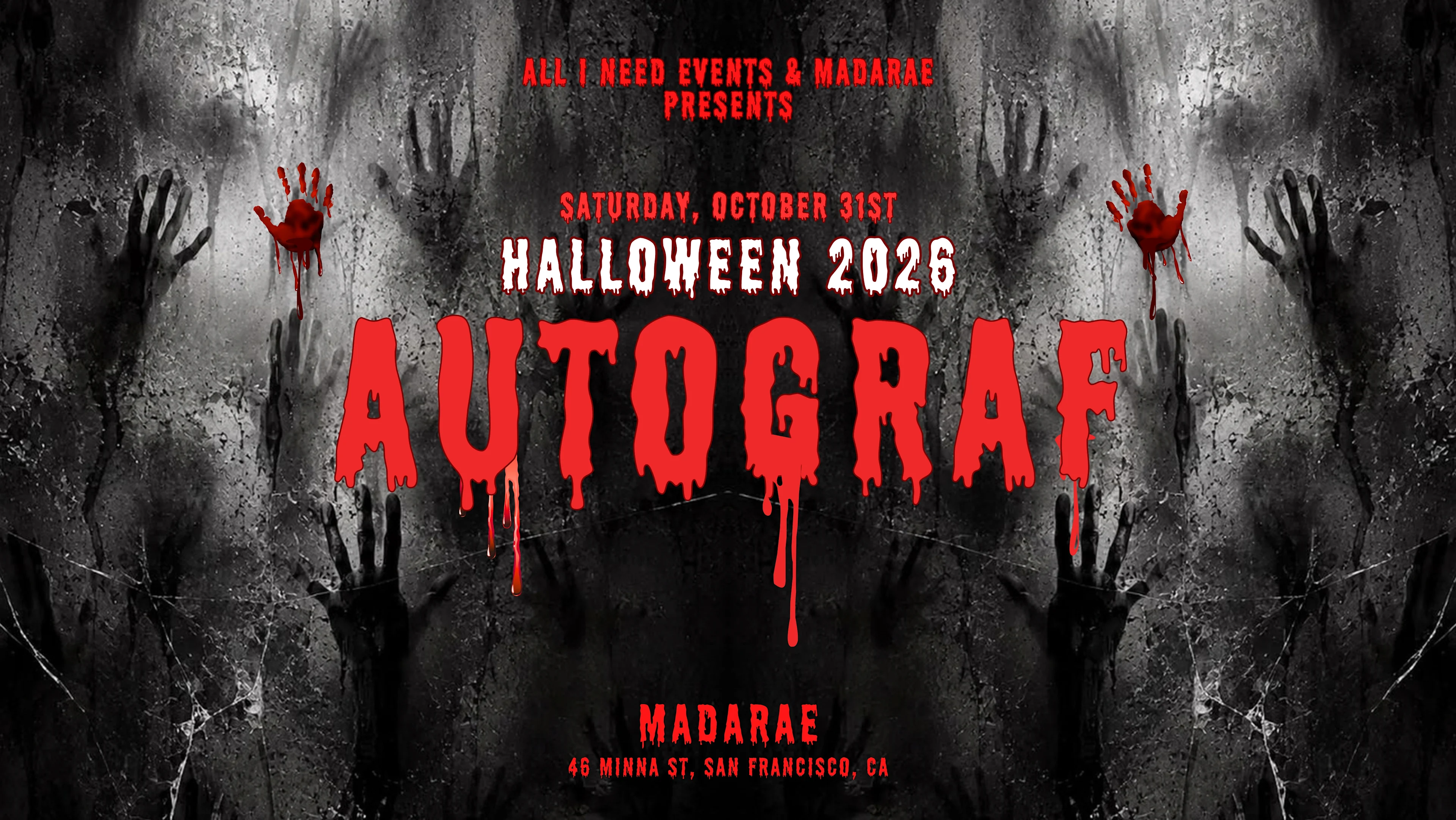 Halloween With Autograf At Madarae San Francisco