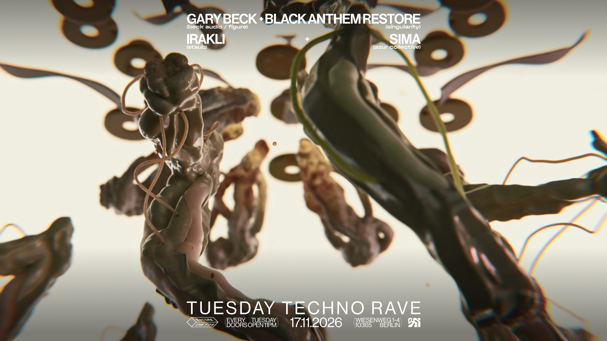 ✦encore.une.fois✦ / TUESDAY TECHNO RAVE
