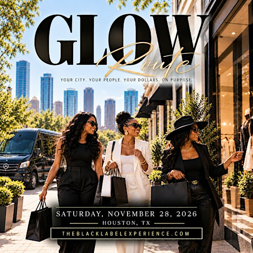 Glow Route | Houston Small Business Saturday Shopping Tour