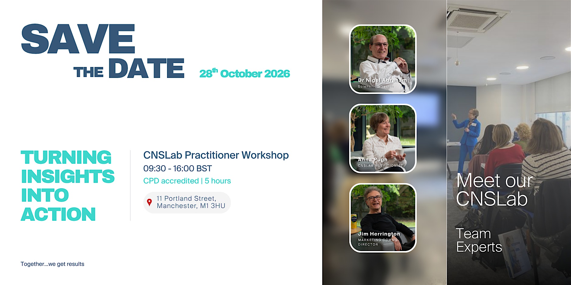 Turning Insights Into Action: CNSLab Practitioner Workshop
