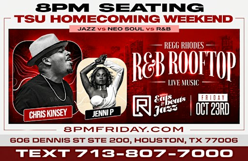 EATS BEATS & JAZZ - MIDTOWN presents R&B  ROOFTOP FRIDAYS with TEXTREGG