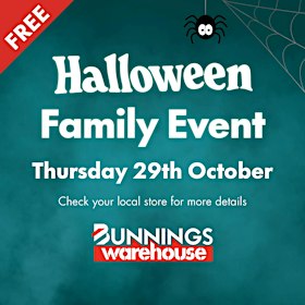 FREE: Bunnings Halloween Family Event