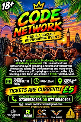 CODE NETWERK ENT