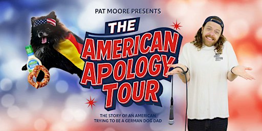 Pat Moore's The American Apology Tour | English Stand-Up Comedy in Vienna