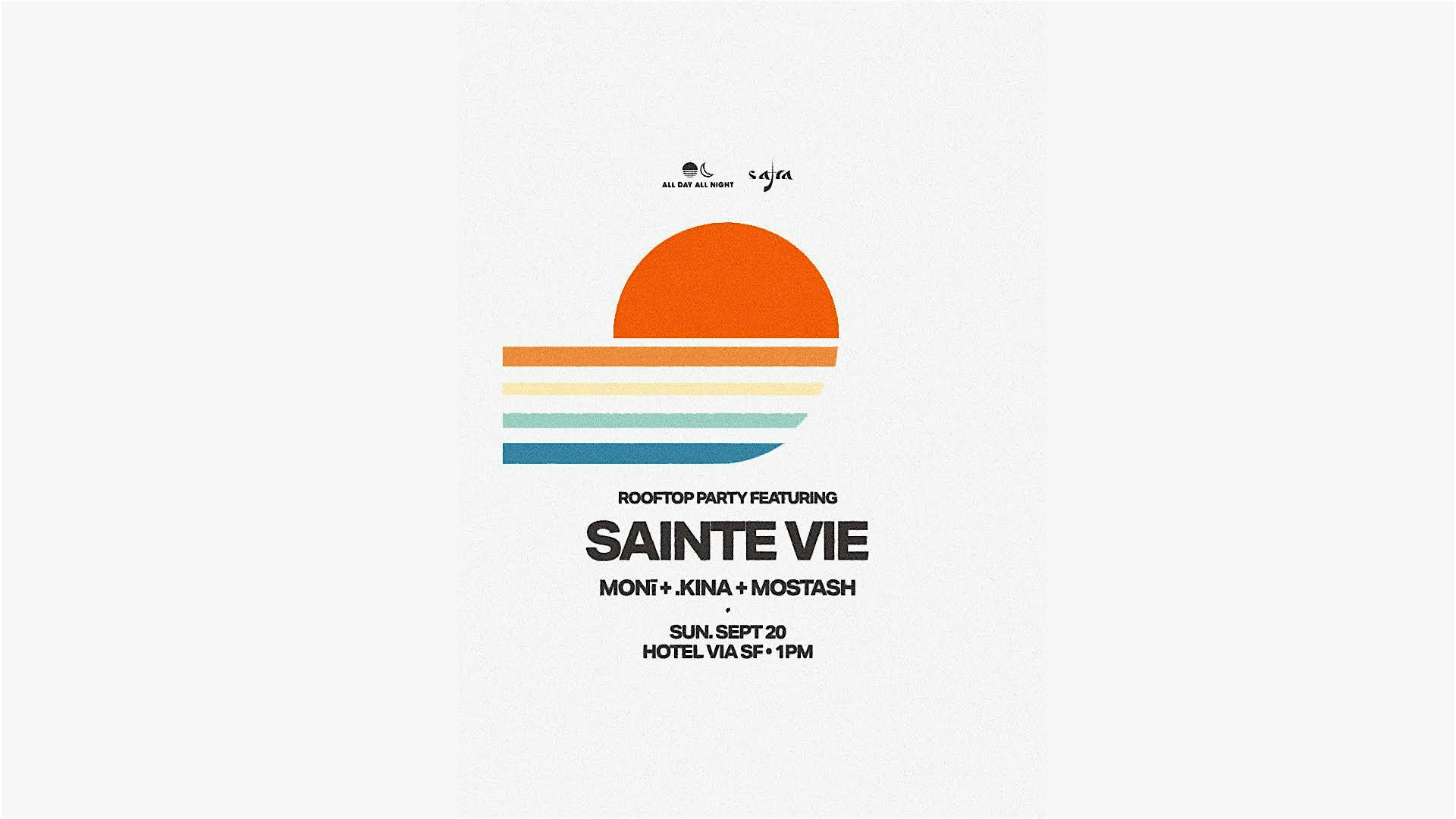 SAINTE VIE | Day Party at Hotel VIA Rooftop