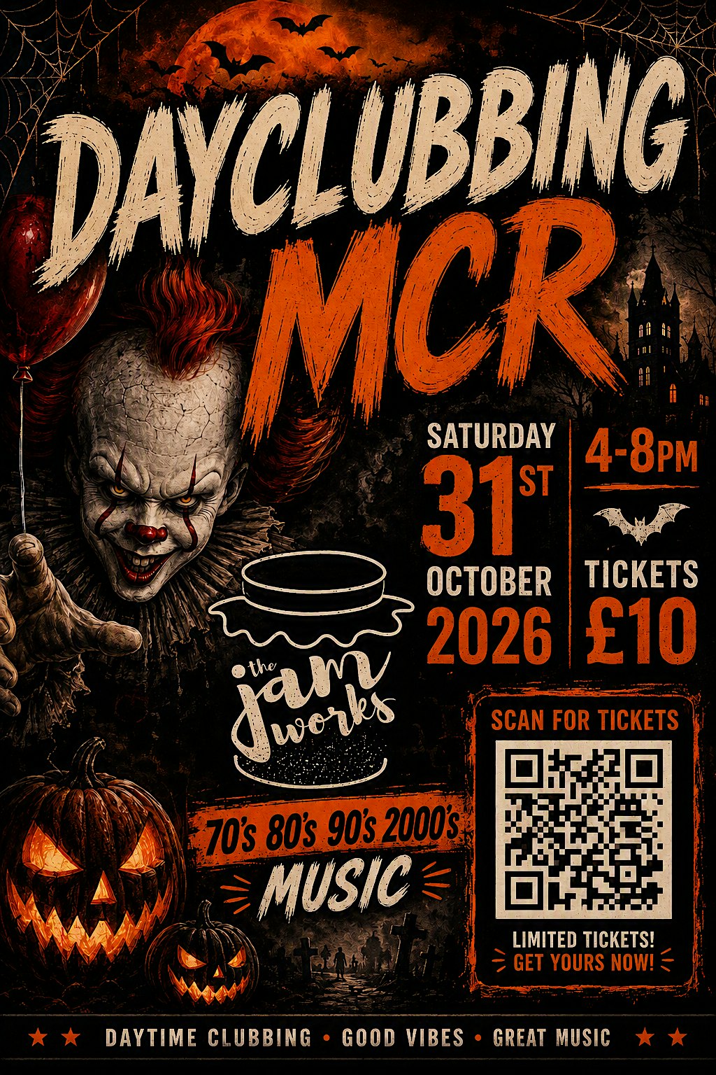 Halloween Dayclubbing @ The Jam Works