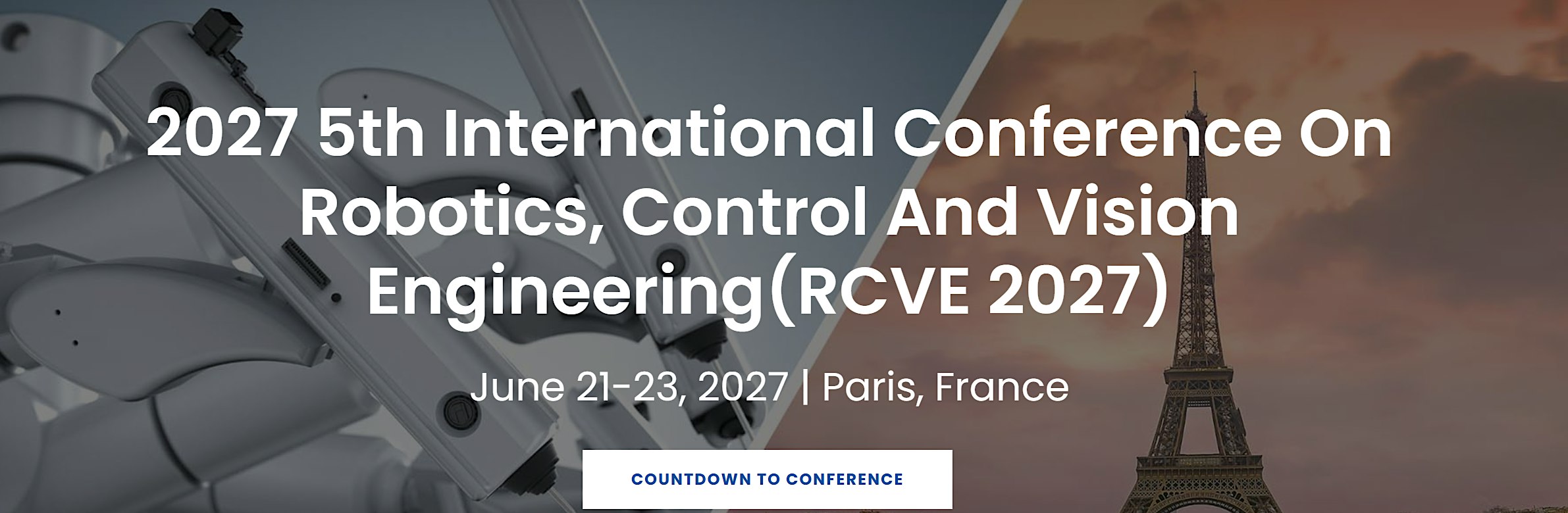 5th International Conference on Robotics, Control and Vision Engineering