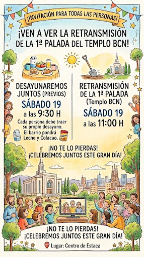 Desayuno de Barrio Primera Palada