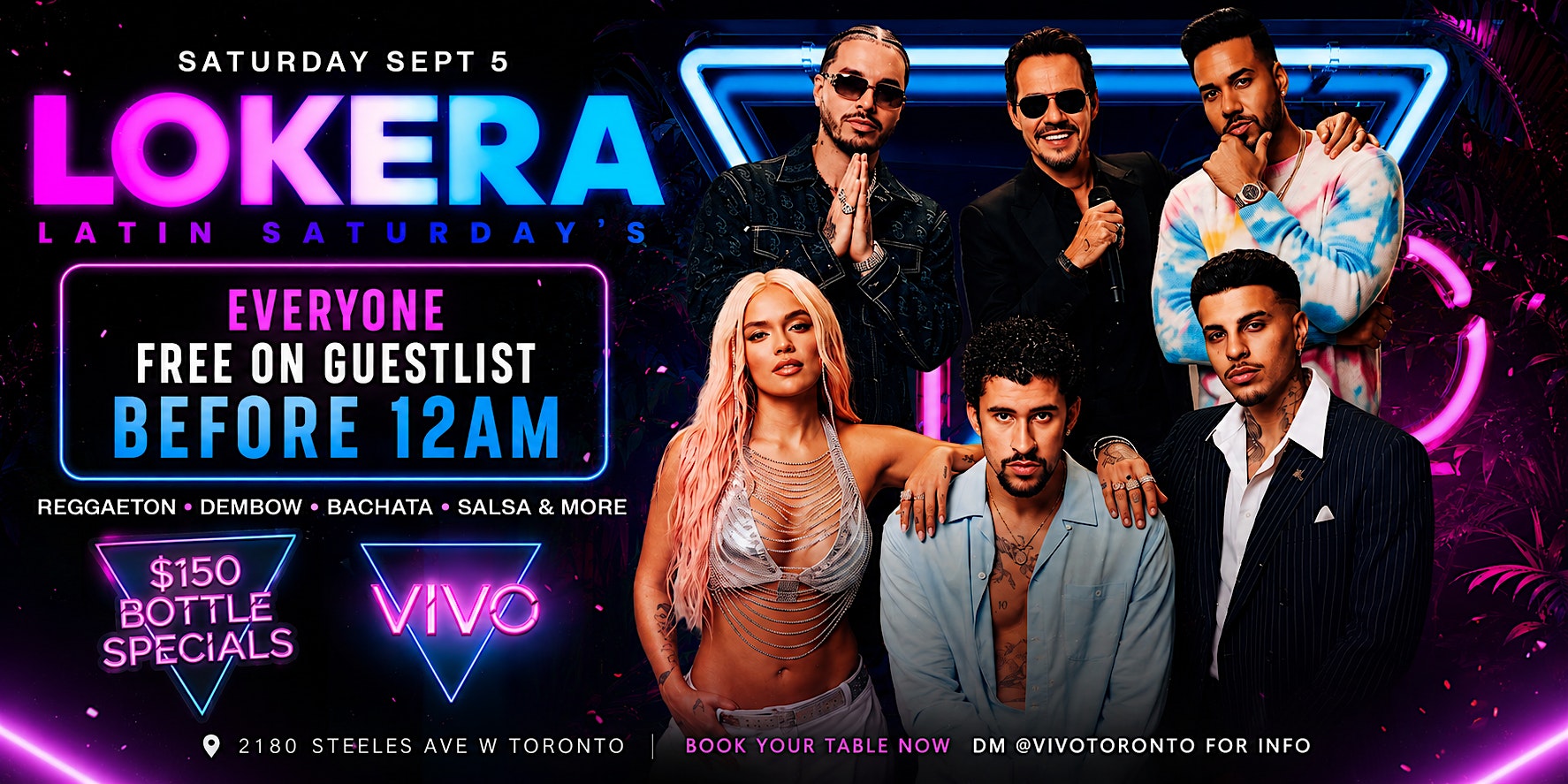 LOKERA SATURDAY'S @VIVO