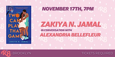 Zakiya N. Jamal Brooklyn Event for Two Can Play That Game