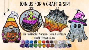 Craft & Sip - Glass Suncatcher Workshop - at Billy Birch!