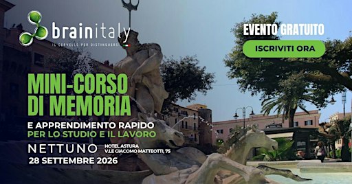 MINI CORSO DI MEMORIA - NETTUNO