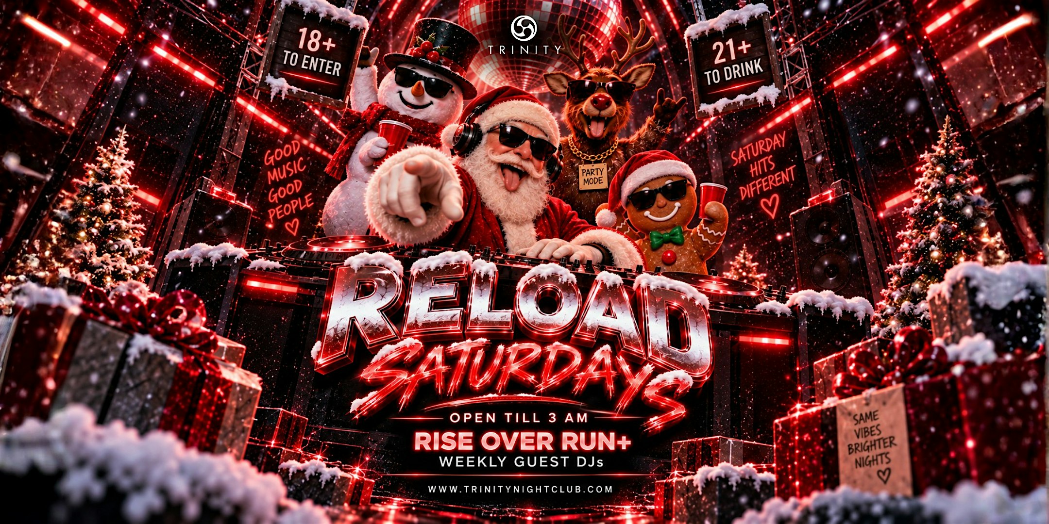 Reload Saturdays at Trinity • Entertaining Seattle's Dance Community