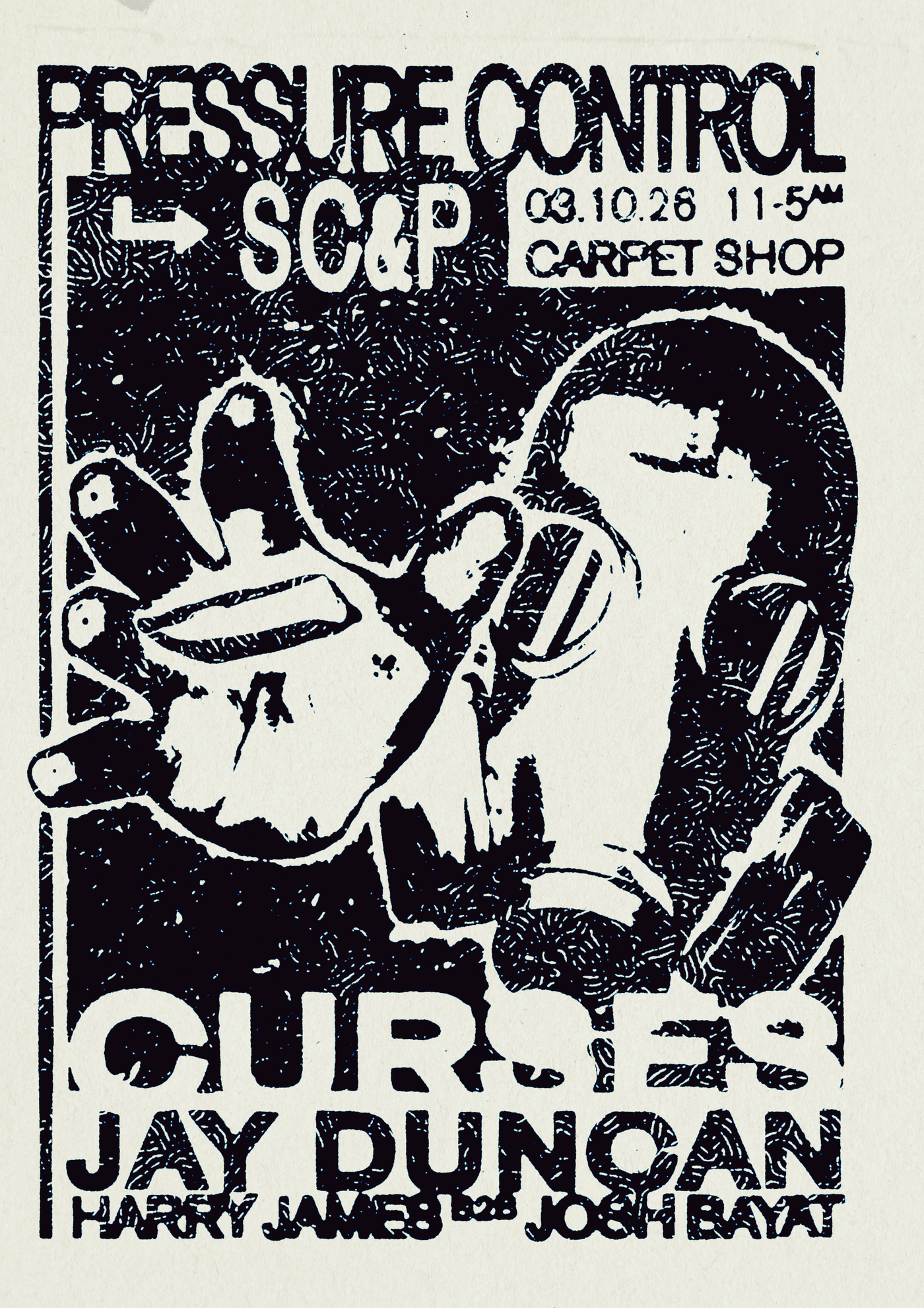 pressure control x SC&P: Curses, Jay Duncan & Harry James b2b Josh Bayat