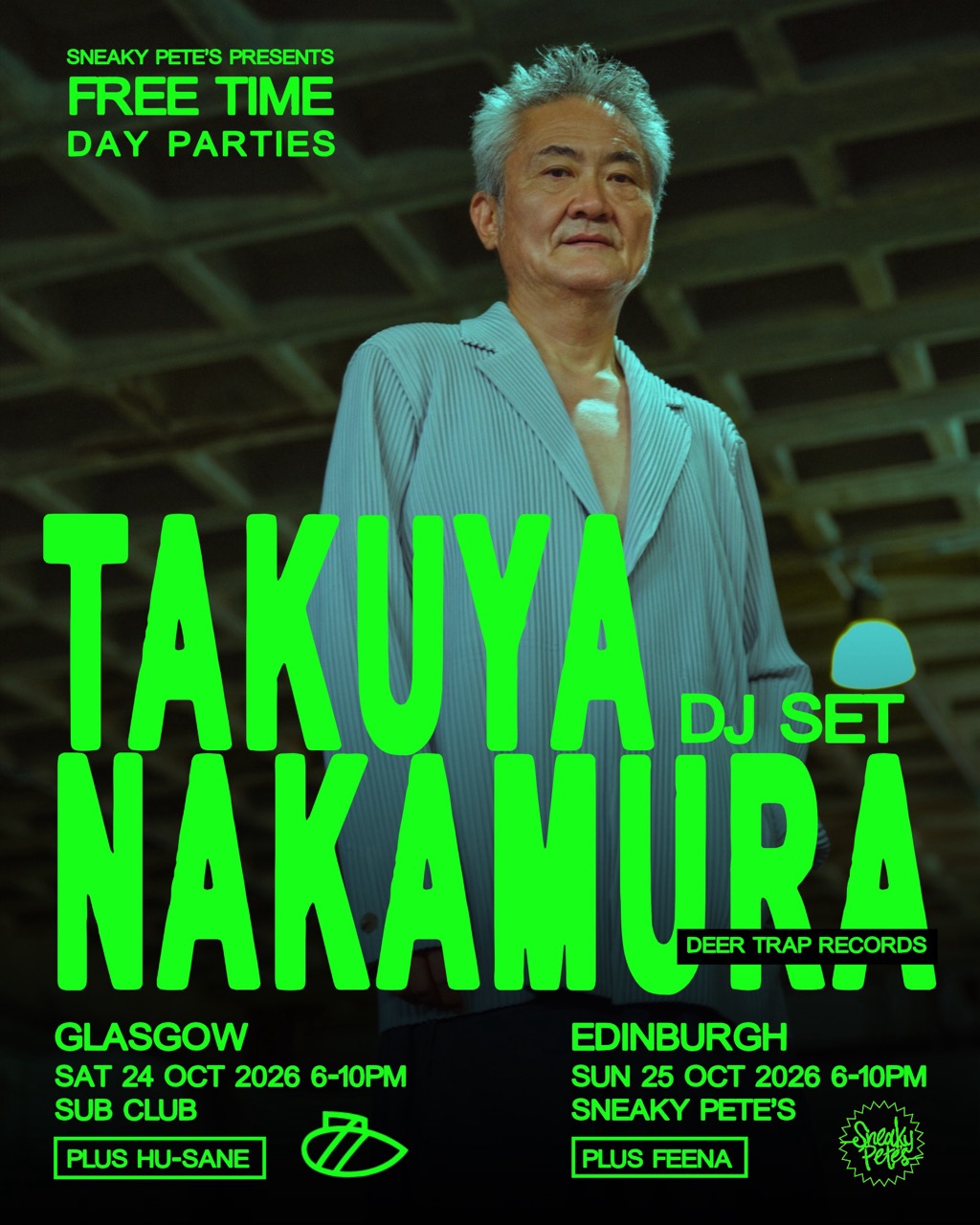 Takuya Nakamura: Free Time - Edinburgh