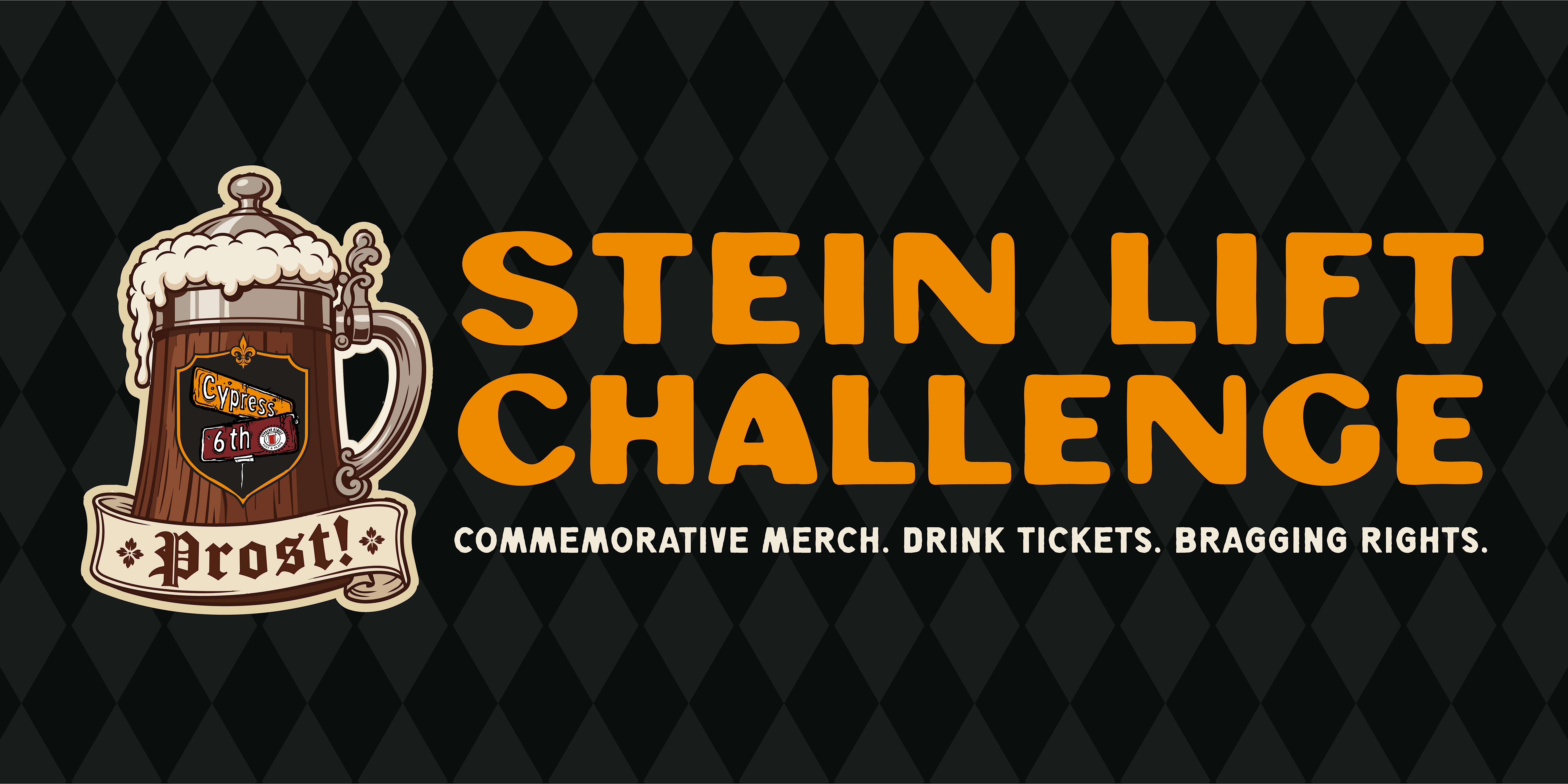 Cypress Street Pint & Plate Oktoberfest Stein Lift  Challenge