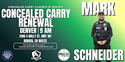 Colorado Concealed Carry (CCW) Class – Renewal Applicants | Denver, CO