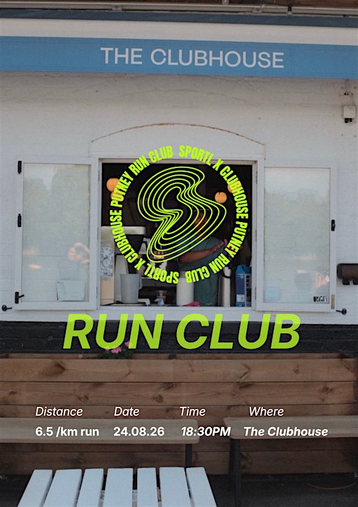CLUBHOUSE PUTNEY X SPORTL RUN CLUB