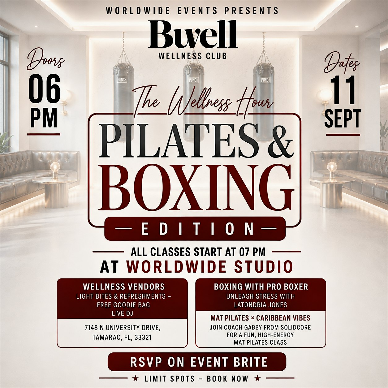 The Wellness Hour: Pilates & Boxing