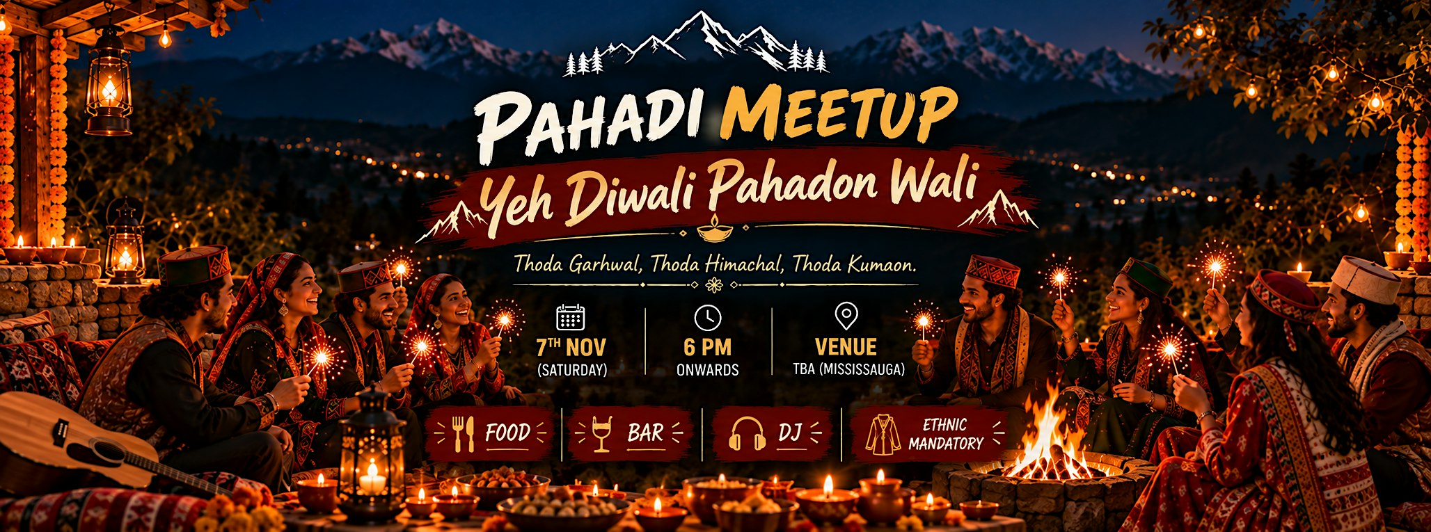 Pahadi Meetup - Pahadon Wali Diwali