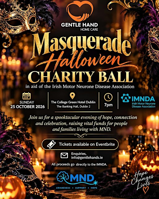 MASK & MINGLE Halloween Charity Ball for MND