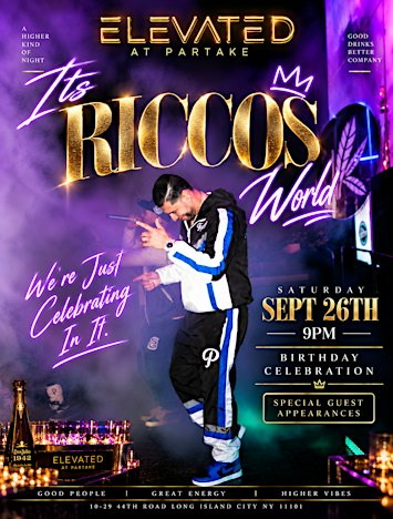 It's Ricco's World: Birthday Celebration