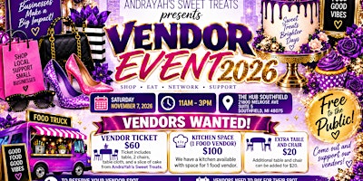 Popup Shop (20 Vendors Wanted) FREE to the public