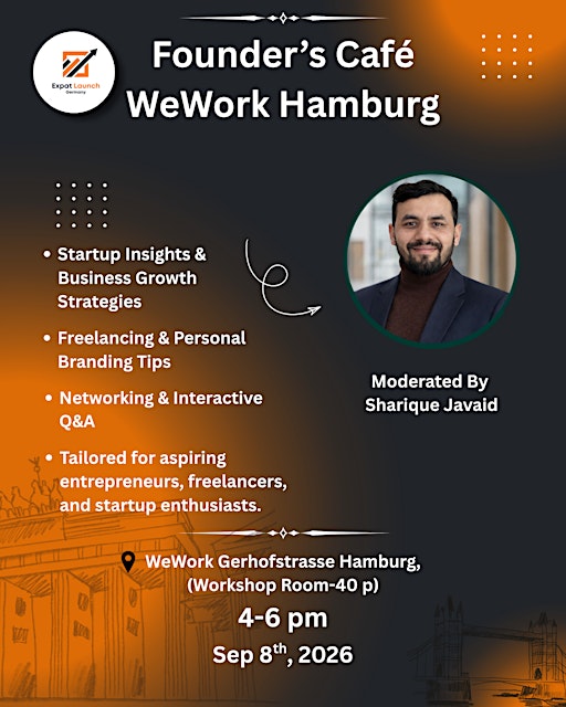 Founder’s Café in WeWork Hamburg