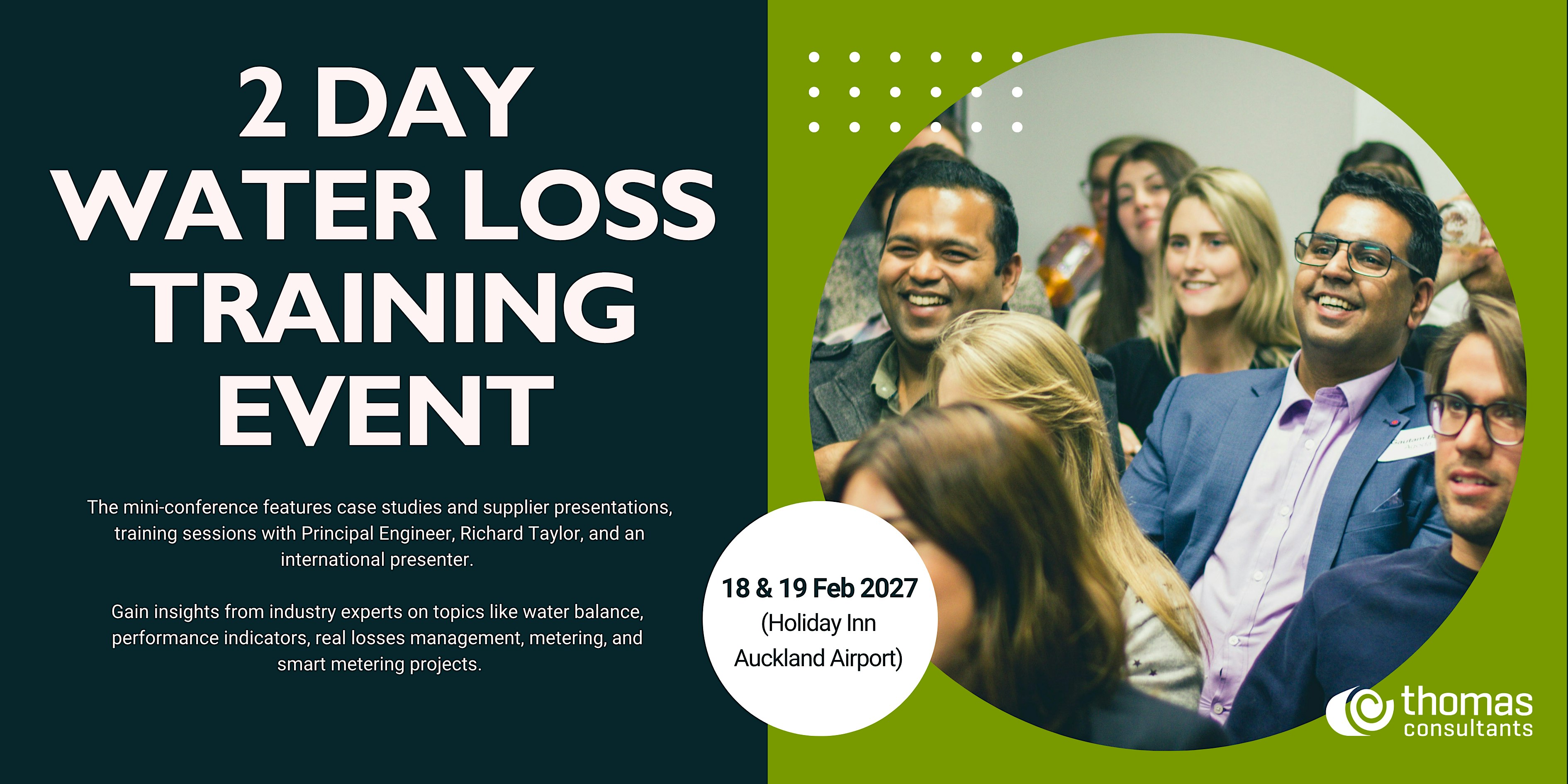 Water Loss Training Event -  18 & 19 February 2027