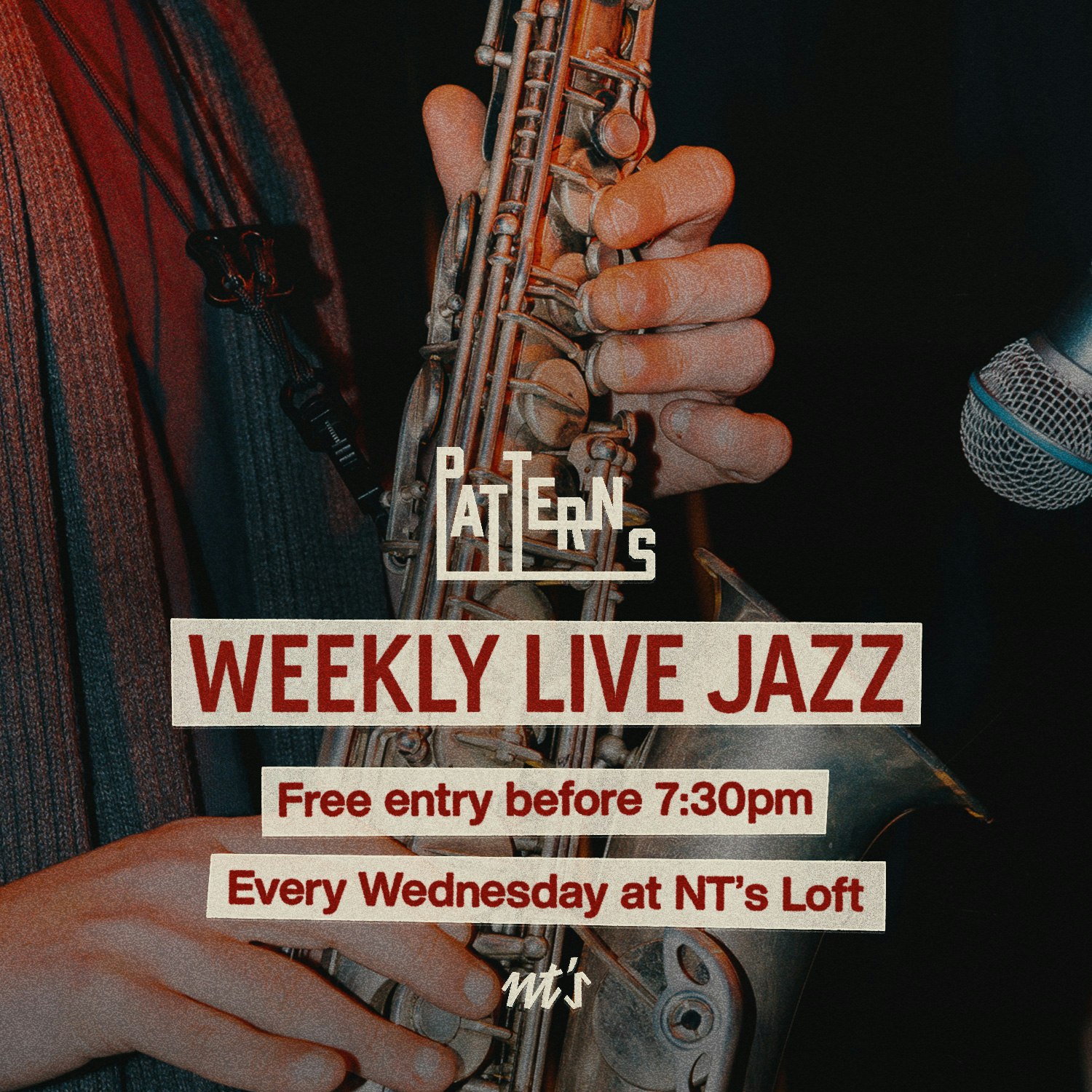 PATTERNS Weekly Live Jazz