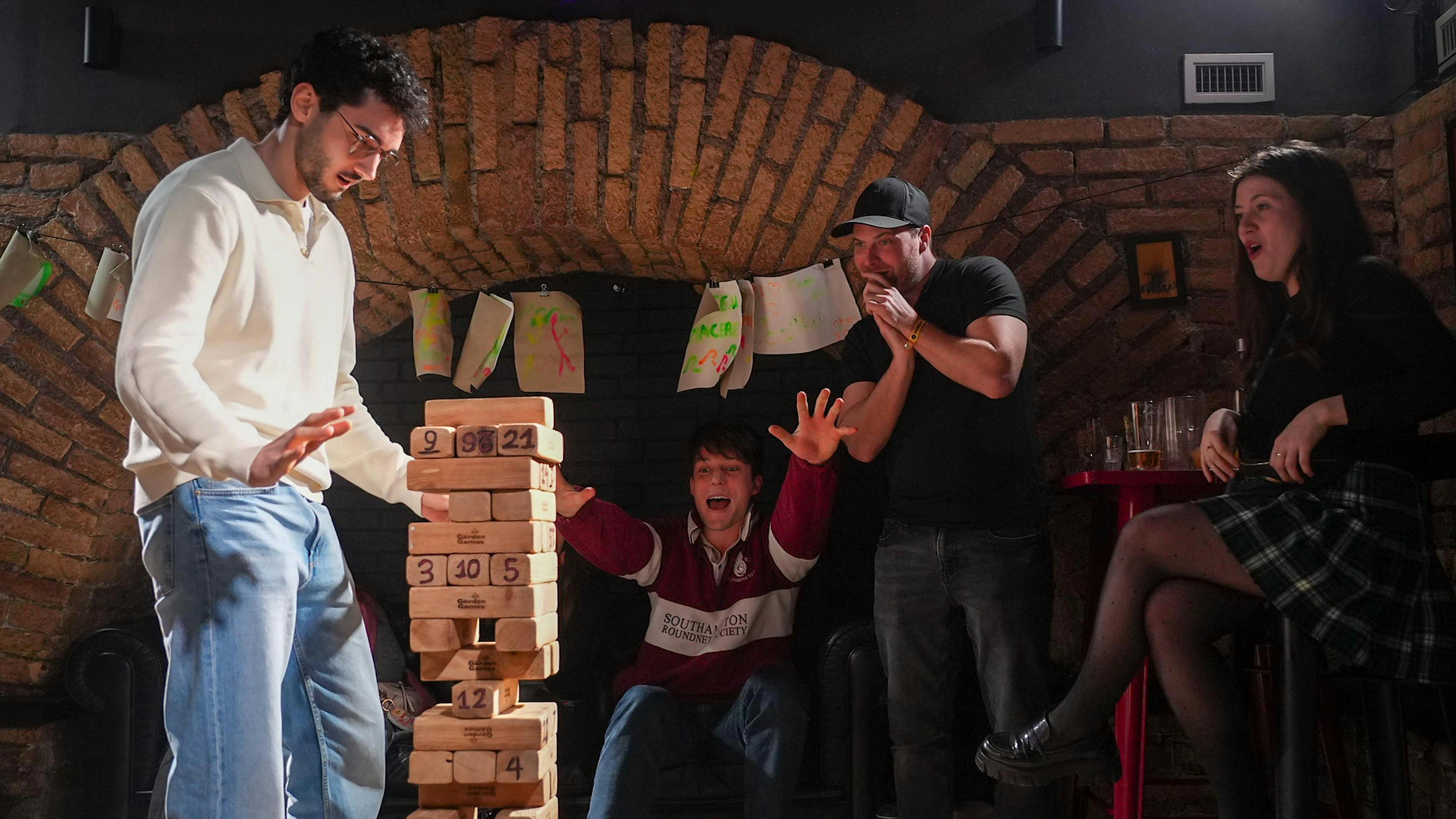Giant Jenga Challenge