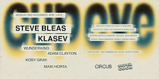 Cup Eve at Circus