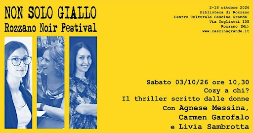 Cozy a chi? il thriller scritto dalle donne
