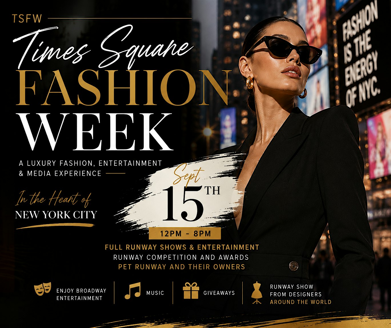 Times Square Fashion Week 2026