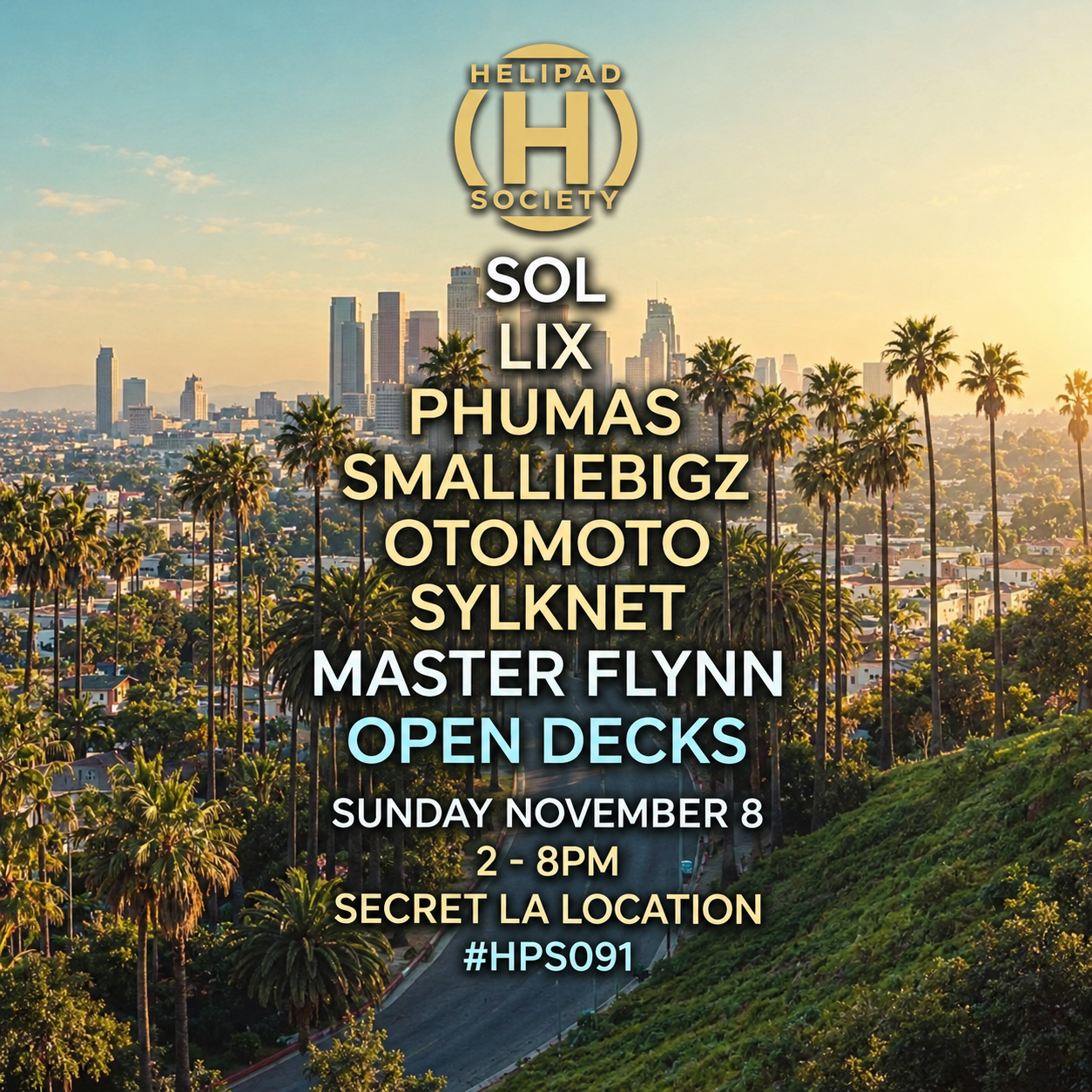 HELIPAD SOCIETY: SOL & LIX
