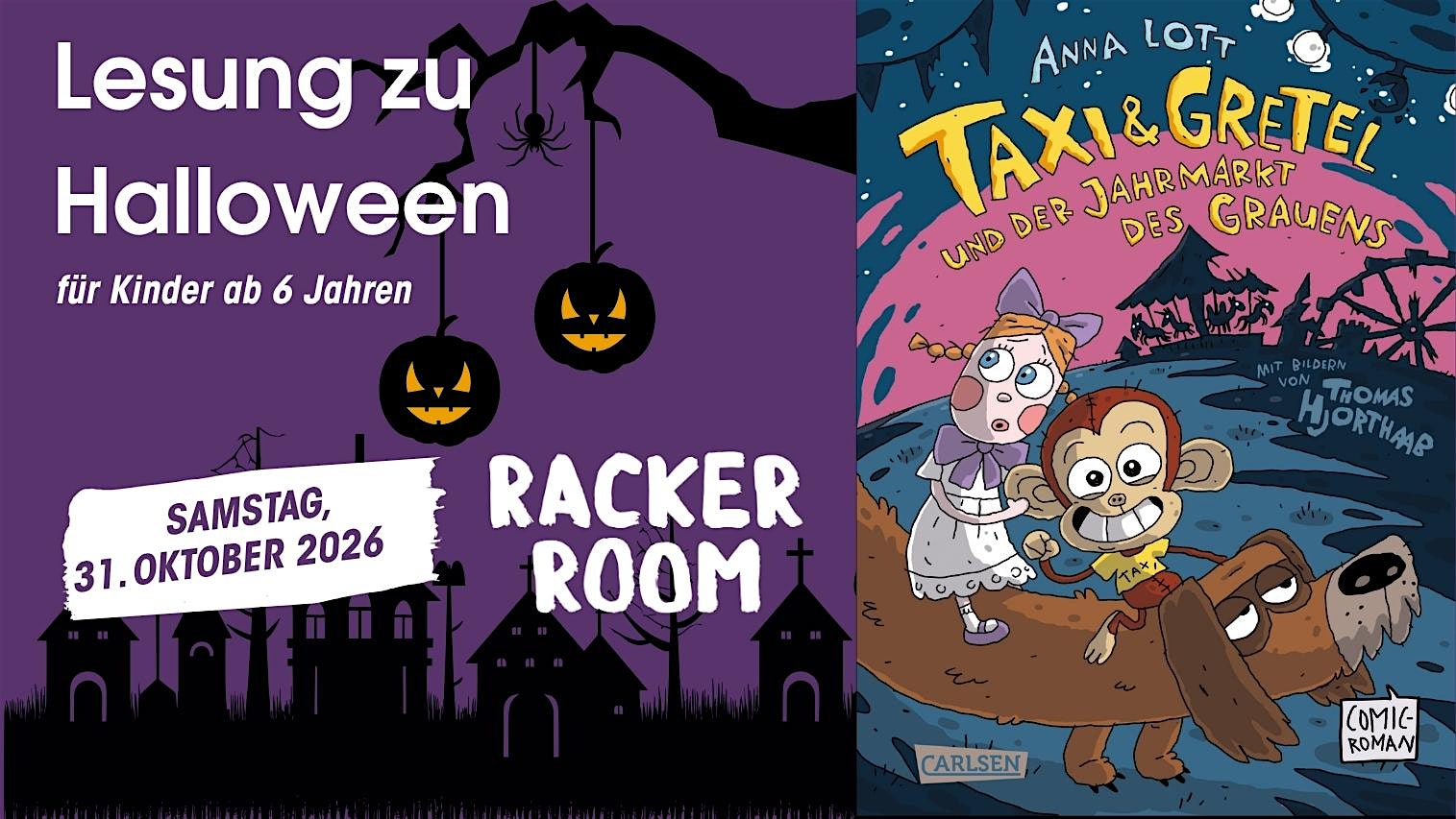 Anna Lott - "Taxi & Gretel und der Jahrmarkt des Grauens" (ab 6 Jahren)
