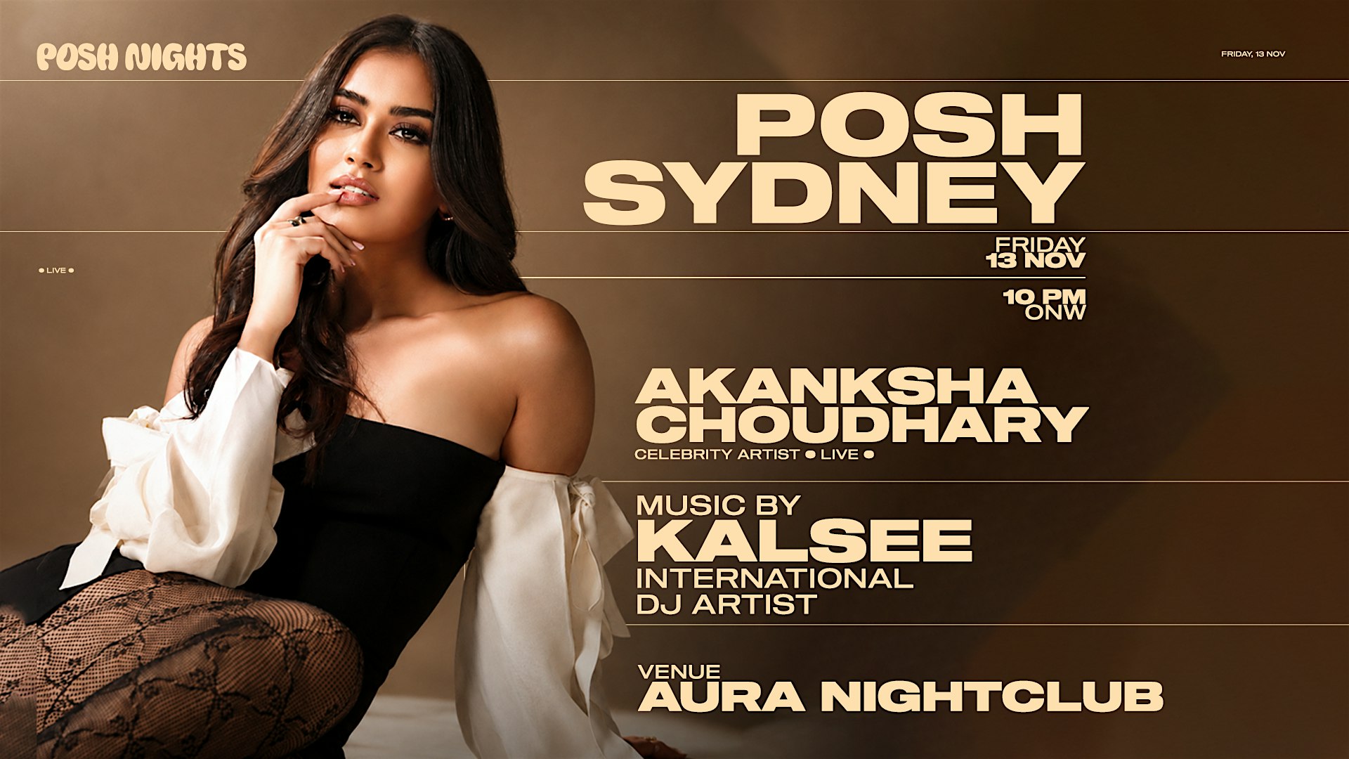 Posh Sydney - Akanksha Choudhary and ft. Kalsee Music